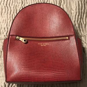 Henri Bendel red small backpack